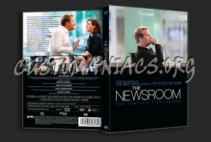 The Newsroom Season 1 dvd cover
