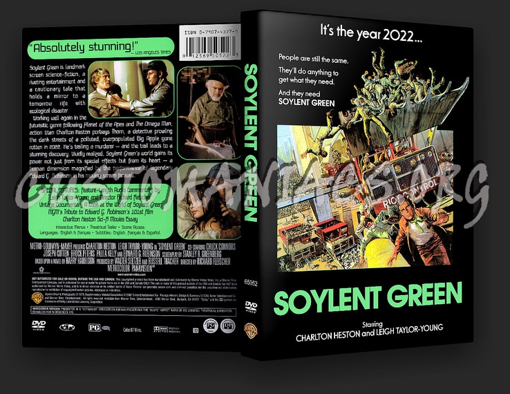 Soylent Green dvd cover