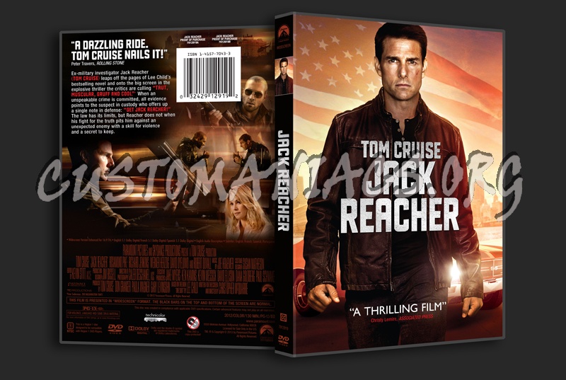 Jack Reacher dvd cover
