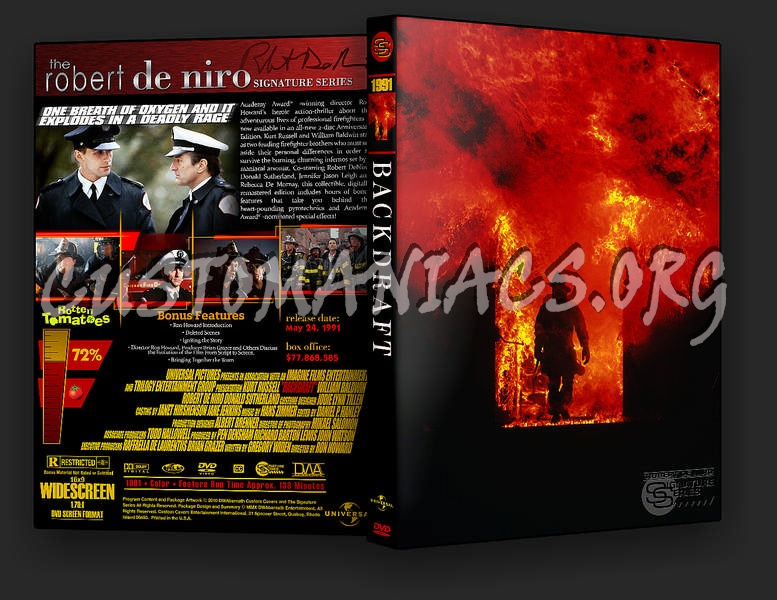 Backdraft dvd cover