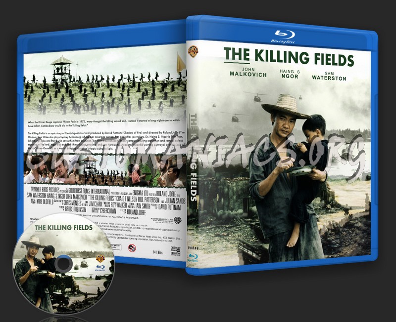 The Killing Fields blu-ray cover