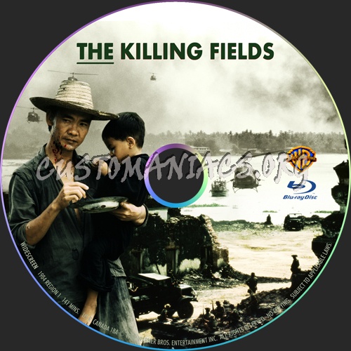 The Killing Fields blu-ray label