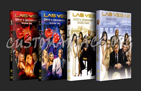 Las Vegas Season 1-4 dvd cover