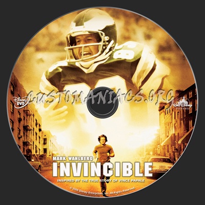 Invincible dvd label