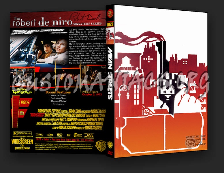 Mean Streets dvd cover