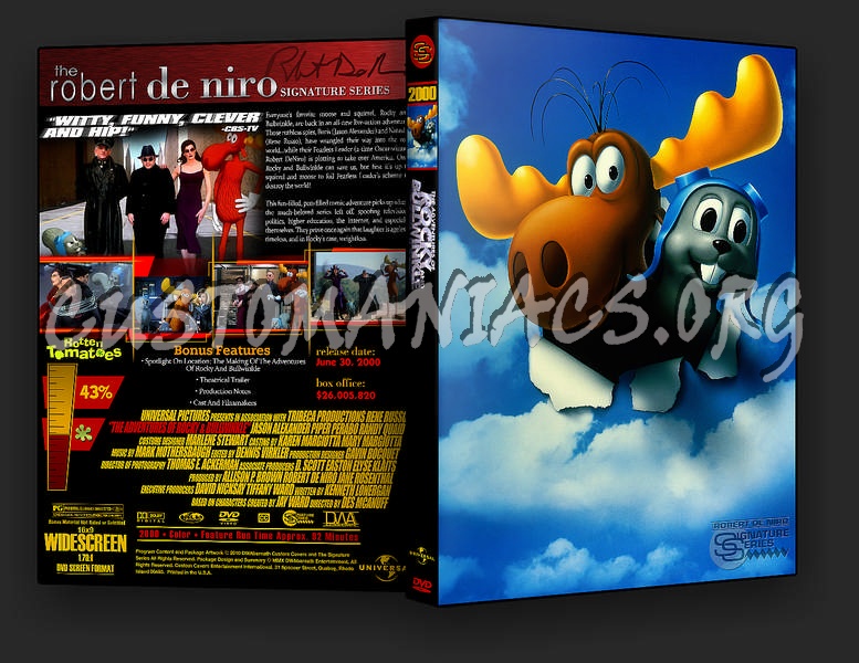 The Adventures of Rocky & Bullwinkle dvd cover