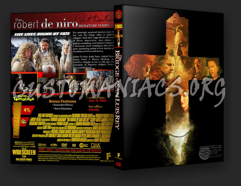 The Bridge of San Luis Rey dvd cover