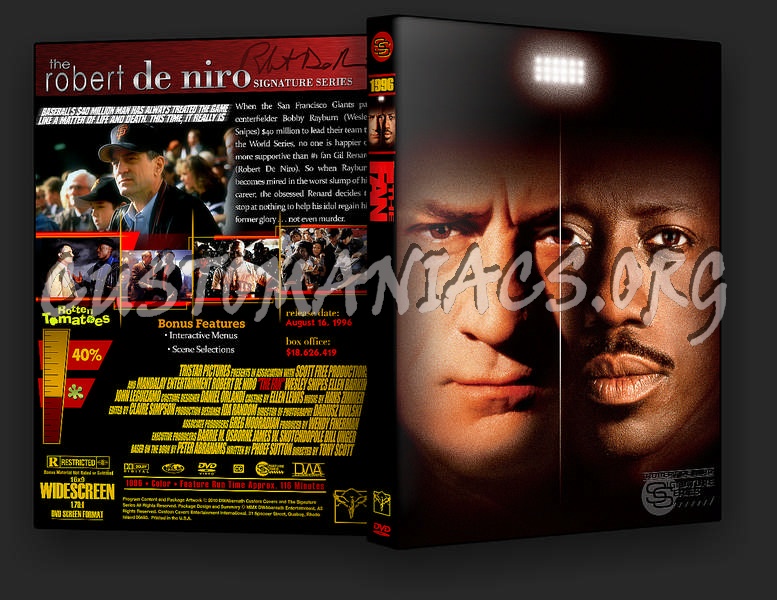 The Fan dvd cover