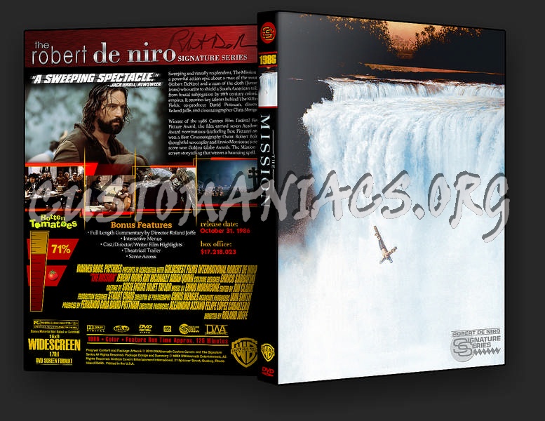 The Mission dvd cover