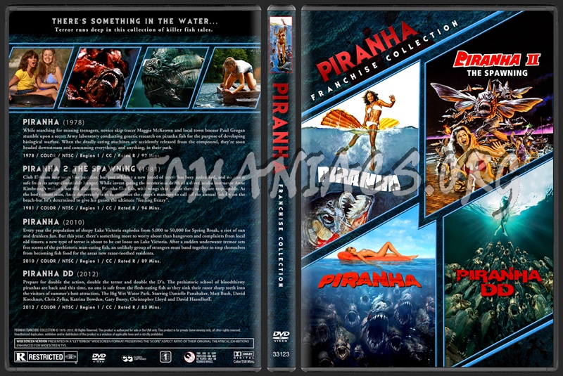 Piranha - Franchise Collection dvd cover