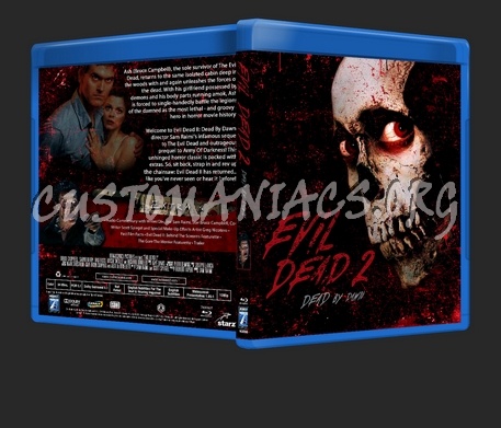 Evil Dead 2 blu-ray cover