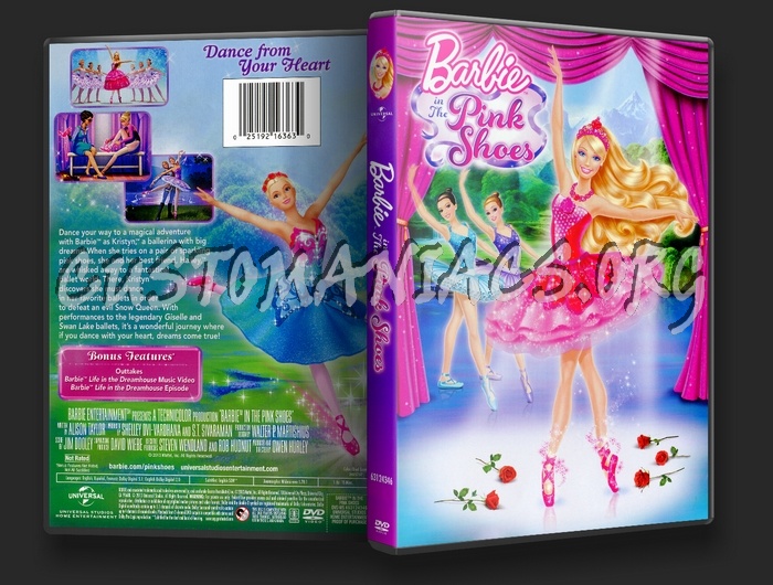 Barbie in the Pink Shoes dvd cover