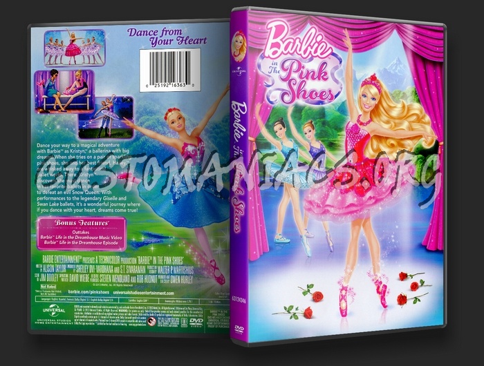 Barbie in the Pink Shoes dvd cover