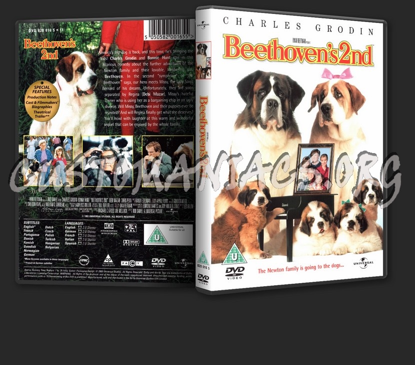 Beethoven:Movies 1-5 dvd cover