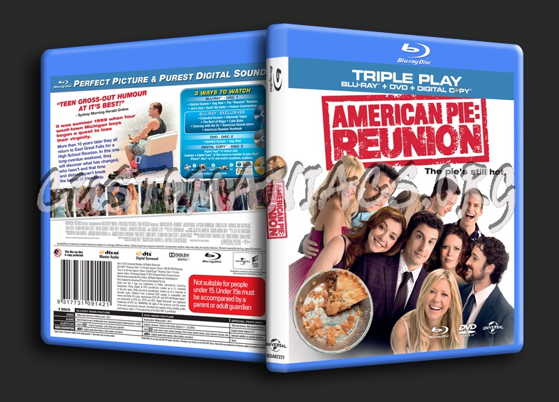 American Pie Reunion blu-ray cover