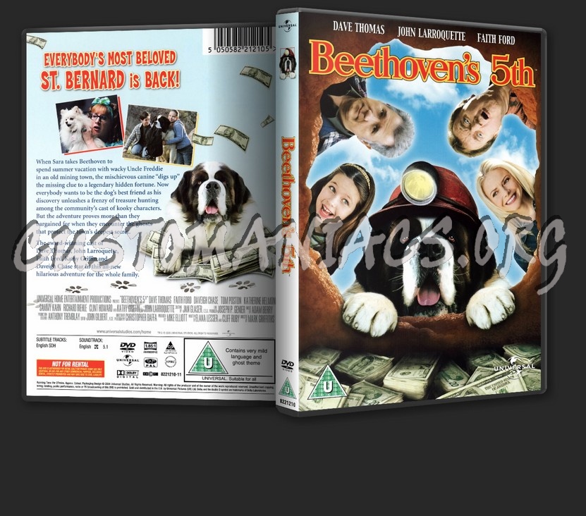 Beethoven:Movies 1-5 dvd cover