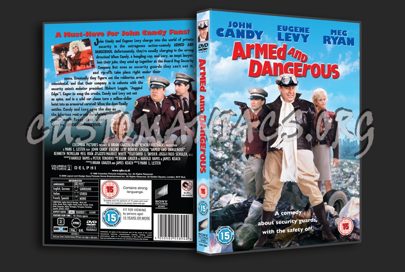 Armed and Dangerous dvd cover