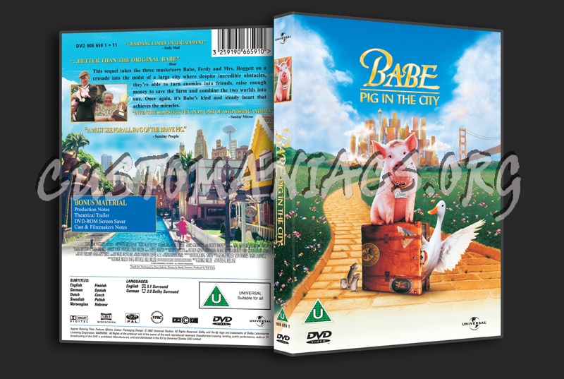 Babe Pig in the City dvd cover