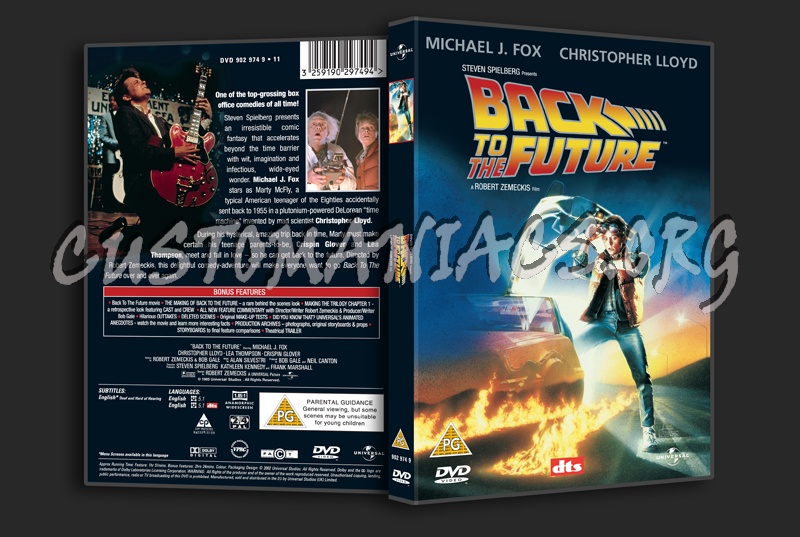 Back to the Future dvd cover