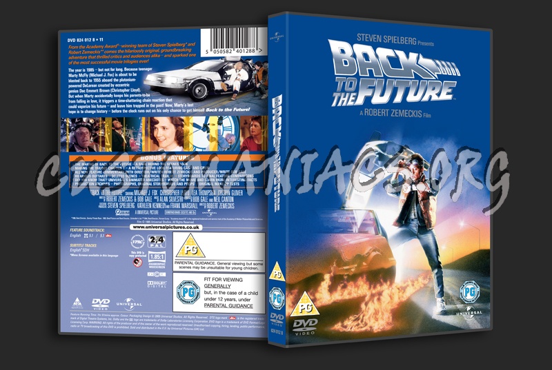 Back to the Future dvd cover