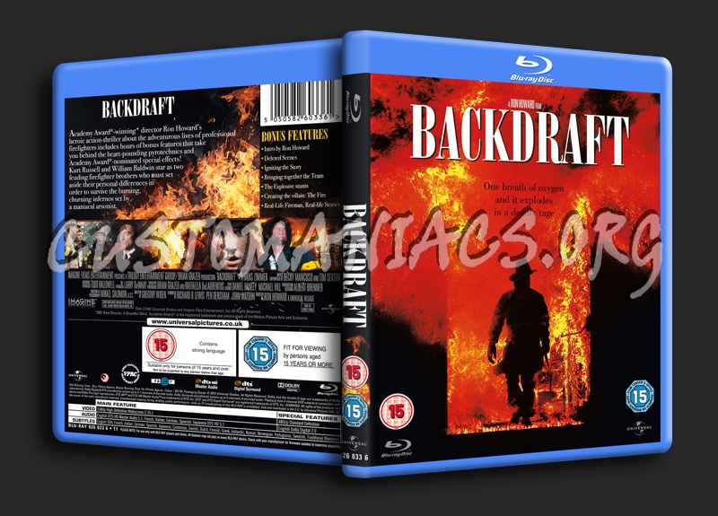 Backdraft blu-ray cover