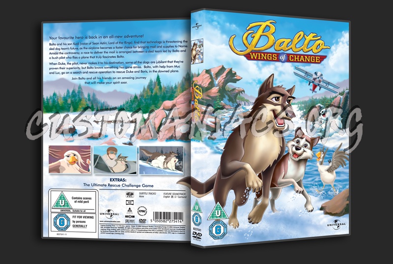 Balto Wings of Change dvd cover