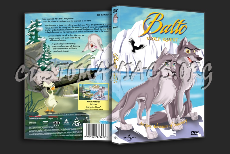 Balto Wolf Quest dvd cover