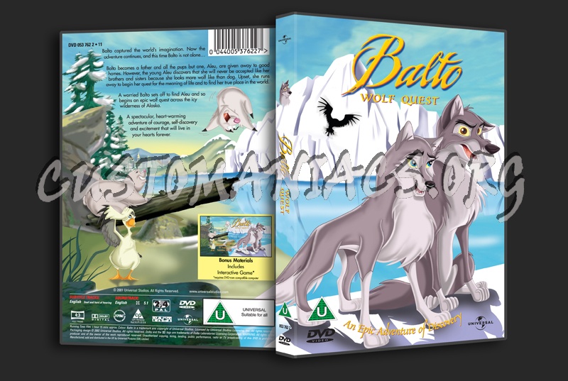 Balto Wolf Quest dvd cover