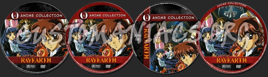 Anime Collection Rayearth dvd label