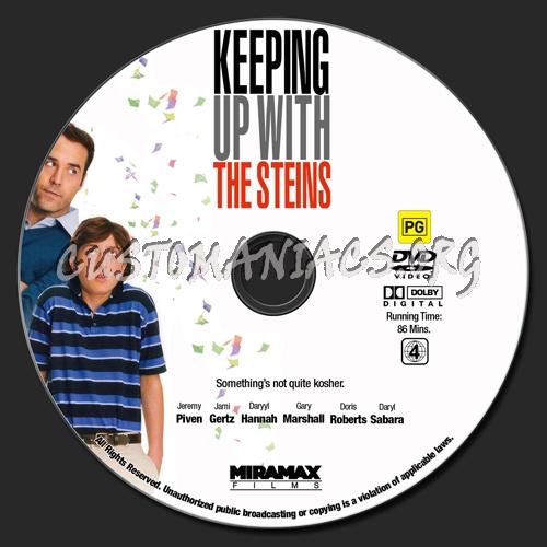 Keeping Up With The Steins dvd label