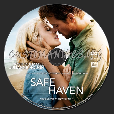 Safe Haven dvd label