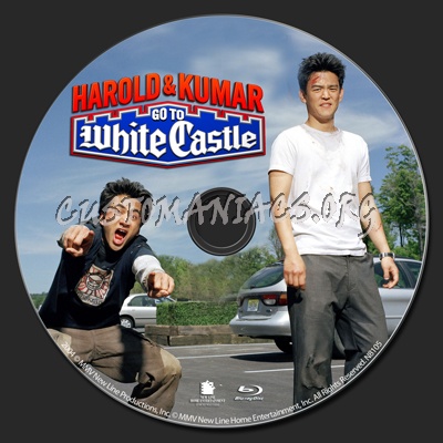 Harold & Kumar Go to White Castle blu-ray label