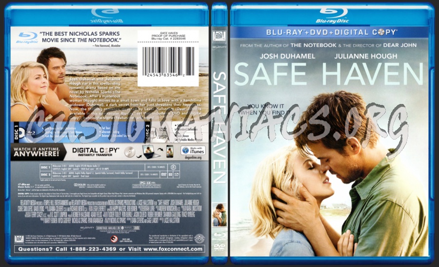 Safe Haven blu-ray cover