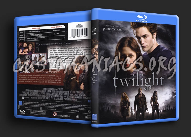 Twilight blu-ray cover