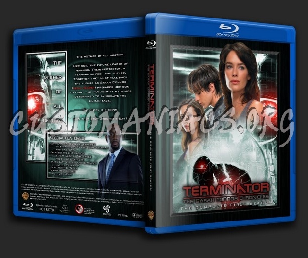 Terminator: The Sarah Connor Chronicles - Season 1 blu-ray cover