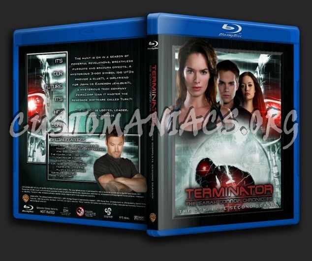 Terminator: The Sarah Connor Chronicles - Season 2 blu-ray cover