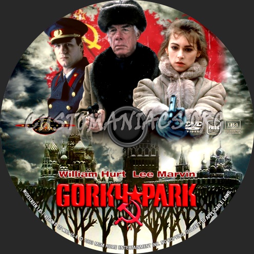 Gorky Park (1983) dvd label