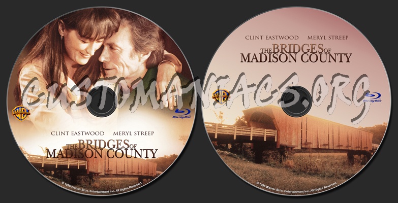 The Bridges of Madison County blu-ray label