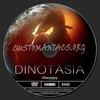 Dinotasia dvd label