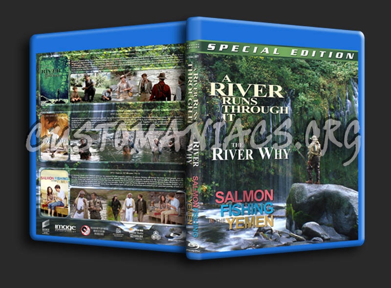 A River Runs Through It / The River Why / Salmon Fishing in the Yemen Triple blu-ray cover