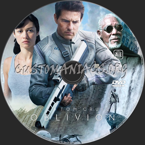 Oblivion dvd label