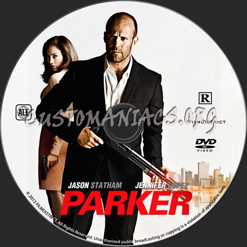 Parker dvd label