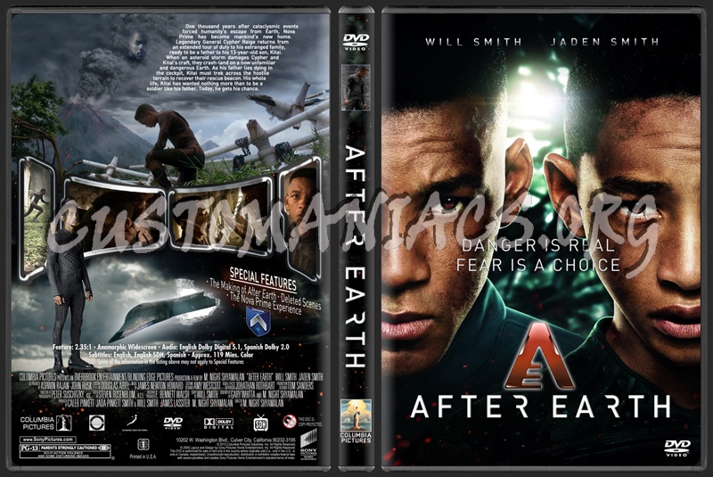 After Earth dvd cover