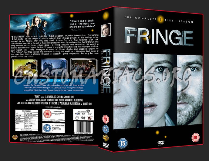 Fringe Season 1 dvd cover