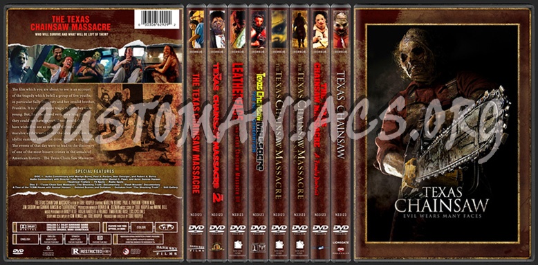 The Texas Chainsaw Massacre: The Franchise Collection dvd cover