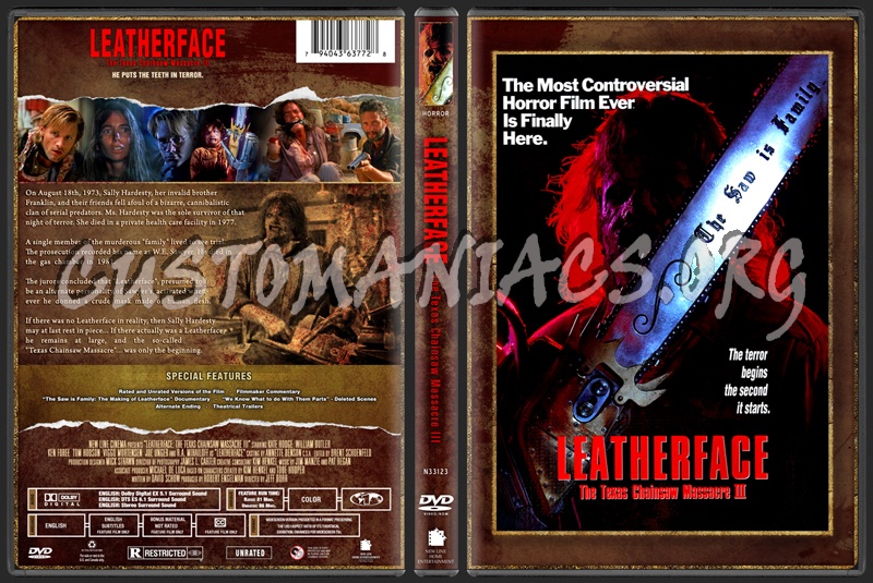 The Texas Chainsaw Massacre: The Franchise Collection dvd cover