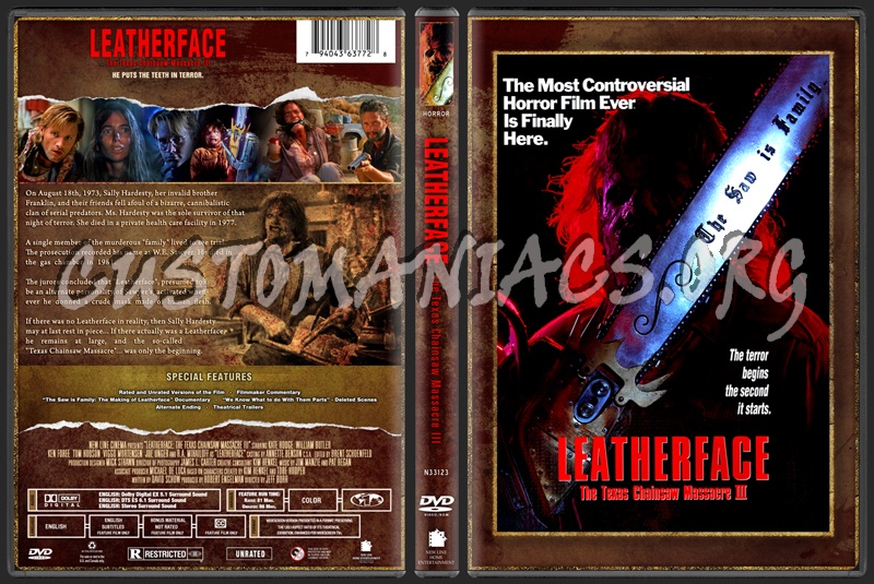 The Texas Chainsaw Massacre: The Franchise Collection dvd cover