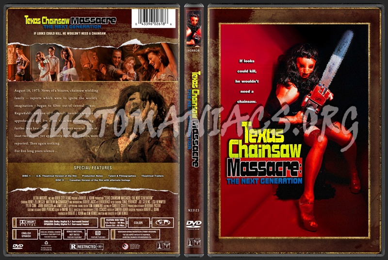 The Texas Chainsaw Massacre: The Franchise Collection dvd cover