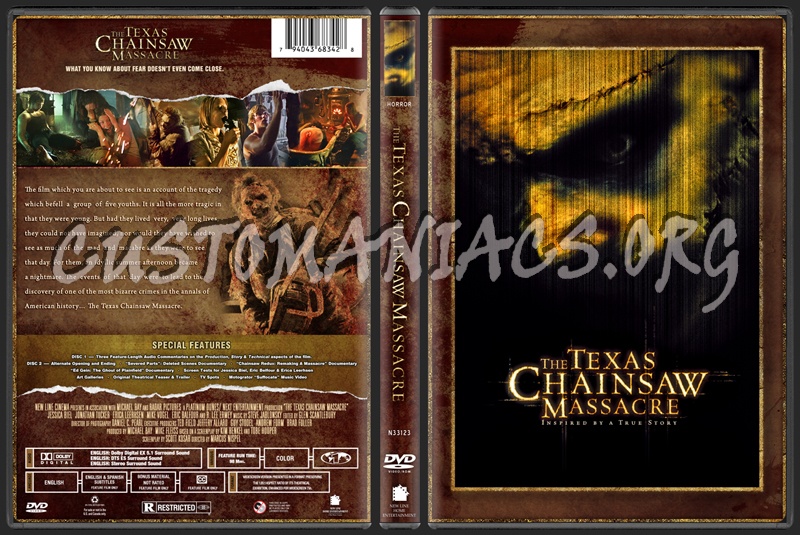 The Texas Chainsaw Massacre: The Franchise Collection dvd cover