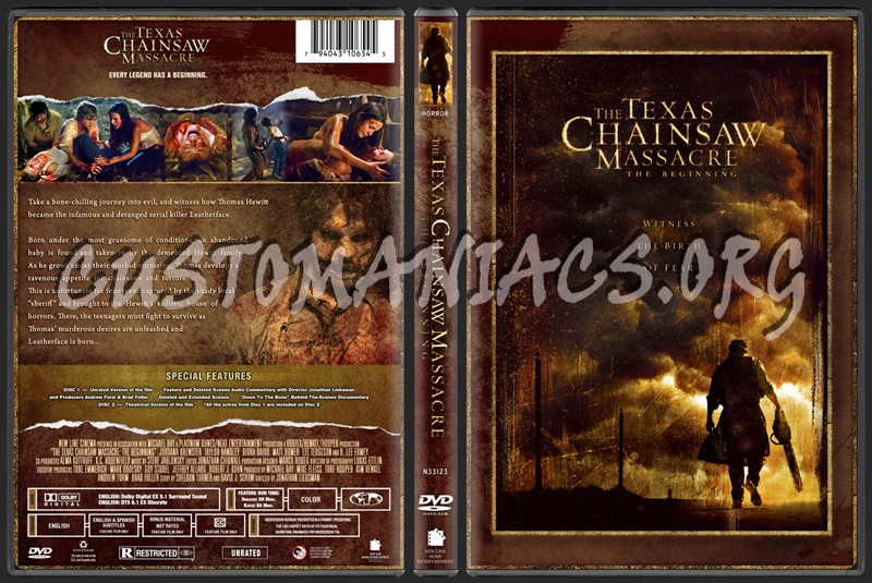 The Texas Chainsaw Massacre: The Franchise Collection dvd cover